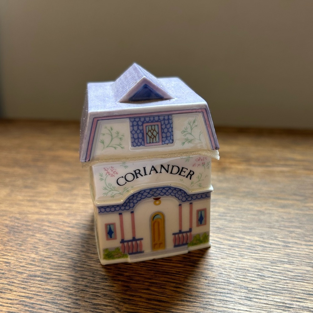 1989 Lenox Spice Village Coriander House Fine Porcelain